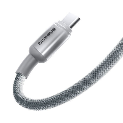 Baseus Discolor USB-A to USB-C Data and Charging Cable, 100W, 2m, Silver E0420700