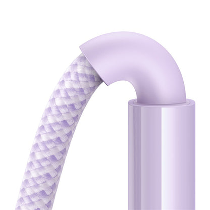 Câble de Données et de Charge USB-A - USB-C Baseus Display 2, 100W, 1m, Mauve P10382701511-00