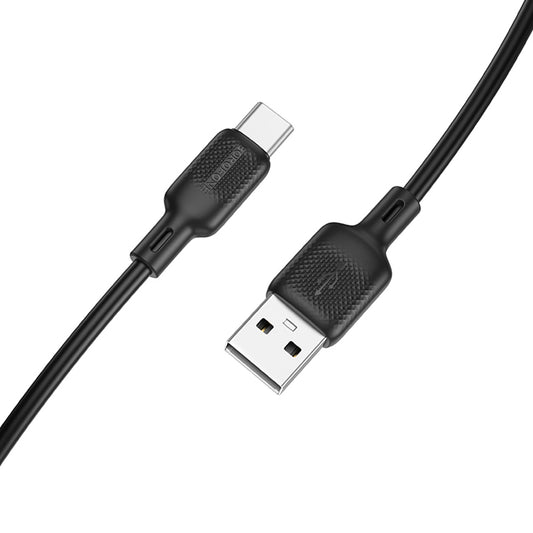Cavo Dati e Ricarica USB-A - USB-C Borofone BX113 Lenny, 18W, 1m, Nero