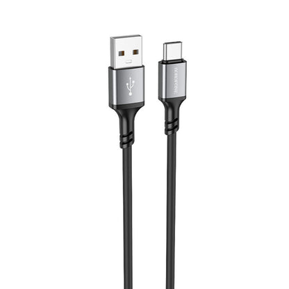 Daten- und Ladekabel USB-A - USB-C Borofone BX83, 18W, 1m, Schwarz