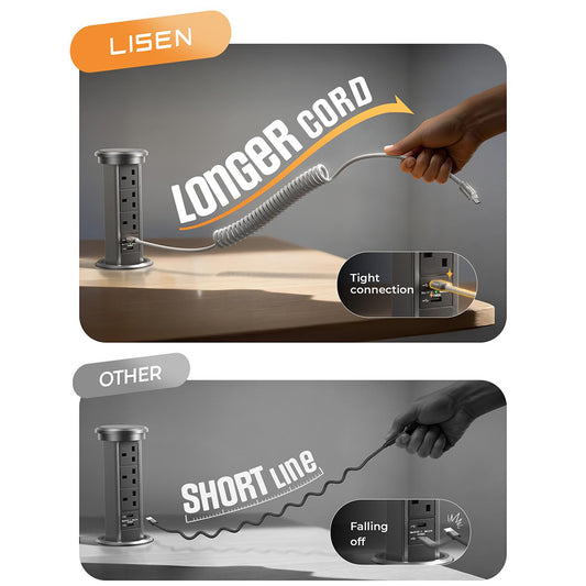 Cavo Dati e Ricarica USB-A - USB-C Lisen L114, 15W, 1m, Grigio YL0125030001