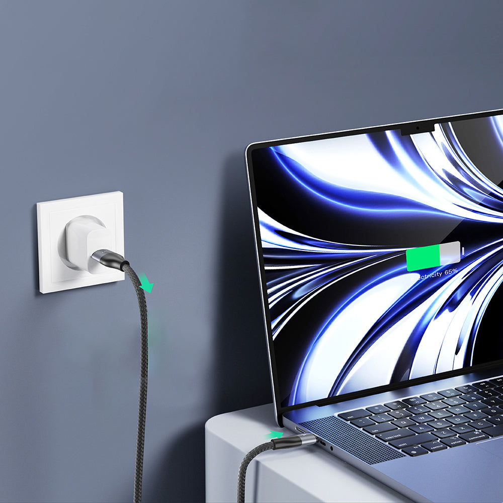 Daten- und Ladekabel USB-A - USB-C Lito LD23T, 18W, 1m, Grau