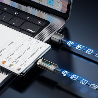 Cavo Dati e Ricarica USB-A - USB-C McDodo CA-3630 Display Auto Power Off, 66W, 1.2m, Nero