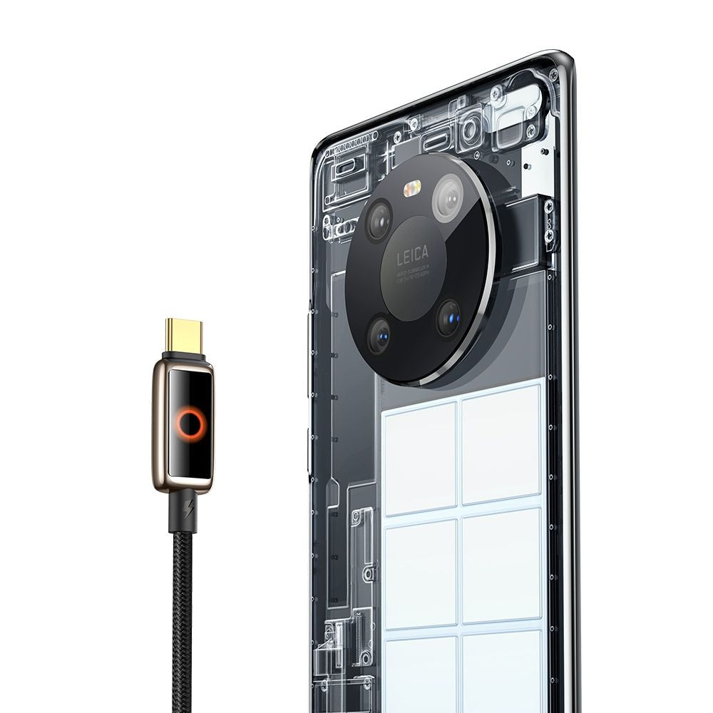 Daten- und Ladekabel USB-A - USB-C McDodo CA-6650 Auto Power Off, 100W, 1.2m, Schwarz