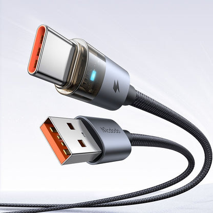 Daten- und Ladekabel USB-A - USB-C McDodo CA-6890, 66W, 1.2m, Schwarz