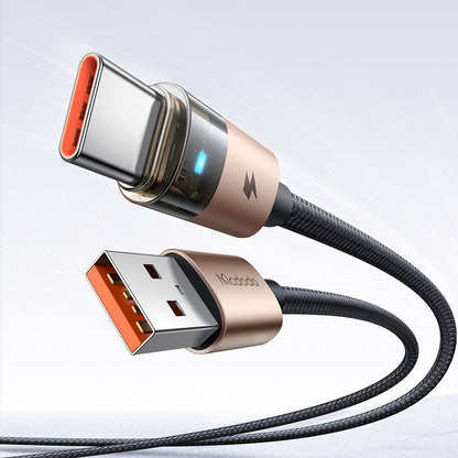 Daten- und Ladekabel USB-A - USB-C McDodo CA-6891, 66W, 1.2m, Gold