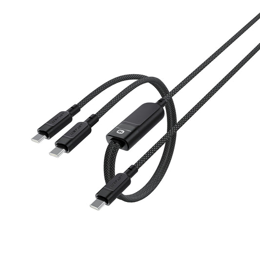 Cavo Dati e Ricarica USB-C - 2 x USB-C Acefast C5-11, 100W, 1.2m, Nero