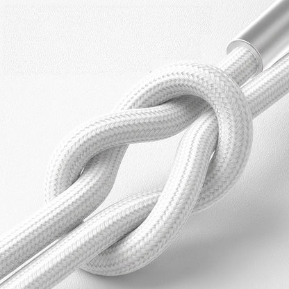 Câble de Données et de Charge USB-C - Lightning 3MK Hyper N, 20W, 1m, Blanc