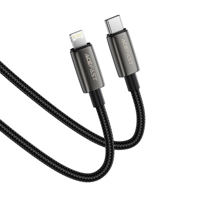 Cavo Dati e Ricarica USB-C - Lightning Acefast C23-01, 30W, 1.2m, Nero