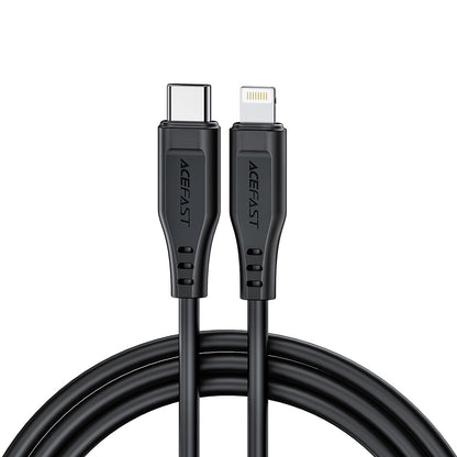 USB-C - Lightning Daten- und Ladekabel Acefast C3-01, 30W, 1.2m, Weiß
