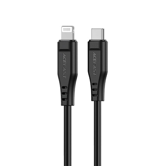 Cavo Dati e Ricarica USB-C - Lightning Acefast C3-01, 30W, 1.2m, Nero