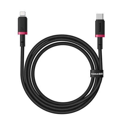 Cavo Dati e Ricarica USB-C - Lightning Baseus Dura Series, 20W, 1m, Rosso Nero P10377800U01-01