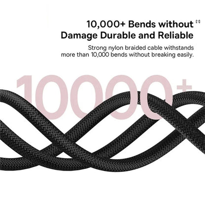 Cavo Dati e Ricarica USB-C - Lightning Baseus Dura Series, 20W, 2m, Rosso Nero E0420802