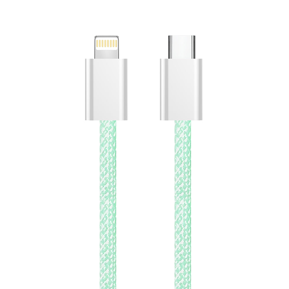 Cavo Dati e Ricarica USB-C - Lightning ColorWay CW-CBPDCL061, 27W, 1m, Verde