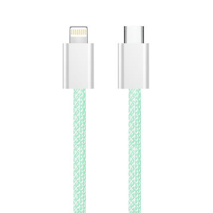 Cavo Dati e Ricarica USB-C - Lightning ColorWay CW-CBPDCL061, 27W, 1m, Verde
