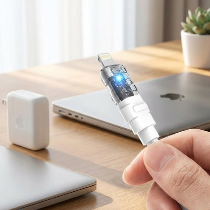 Cavo Dati e Ricarica USB-C - Lightning Lito LD05, 27W, 1m, Bianco