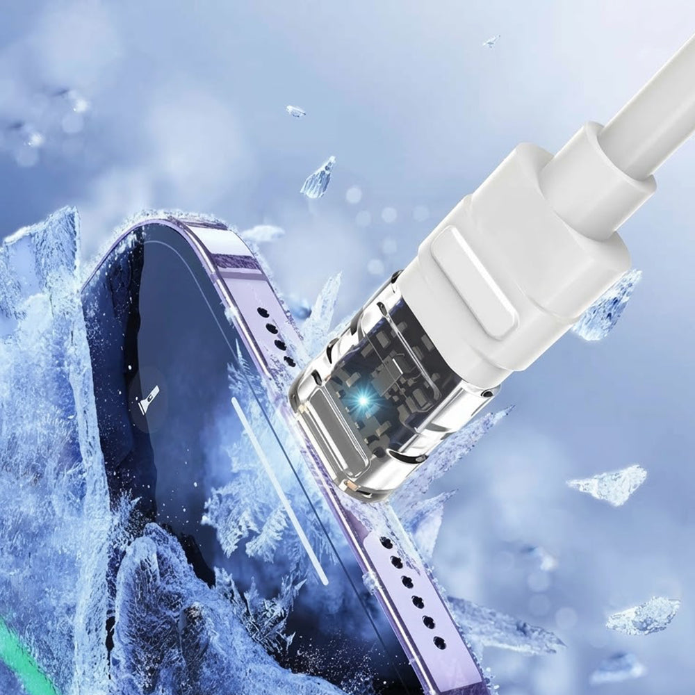 Cavo Dati e Ricarica USB-C - Lightning Lito LD05, 27W, 1m, Bianco