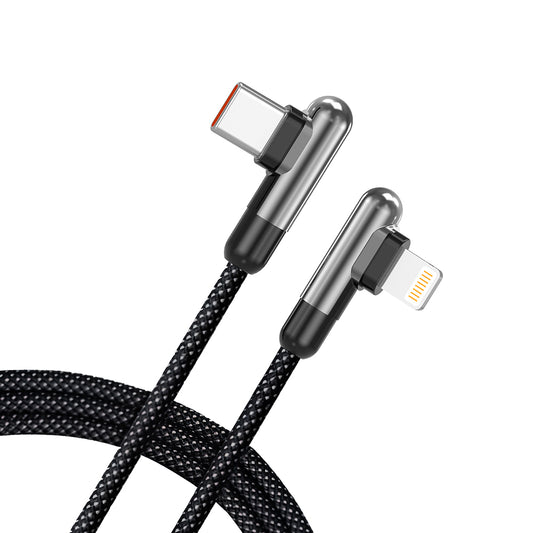 Daten- und Ladekabel USB-C - Lightning Lito LD13CL, 30W, 1m, Schwarz