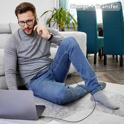 Daten- und Ladekabel USB-C - Lightning Lito LD14CL, 30W, 1m, Schwarz