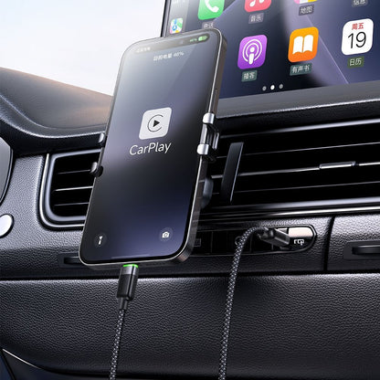 USB-C - Lightning McDodo CA-2010 Selbstwickelndes Daten- und Ladekabel, 36W, 1,2m, Schwarz