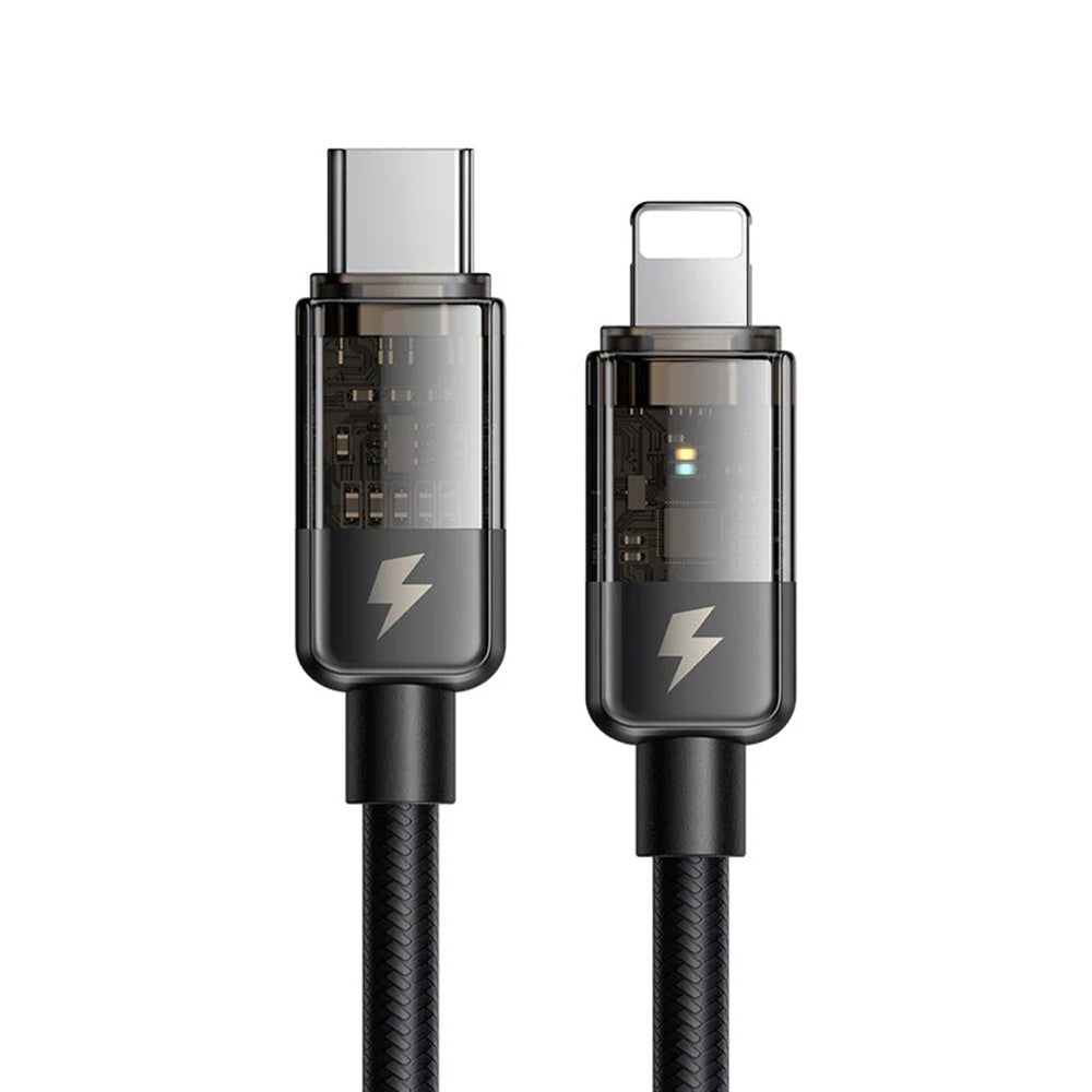 Cavo Dati e Ricarica USB-C - Lightning McDodo CA-3160 Auto Power Off, 36W, 1.2m, Nero