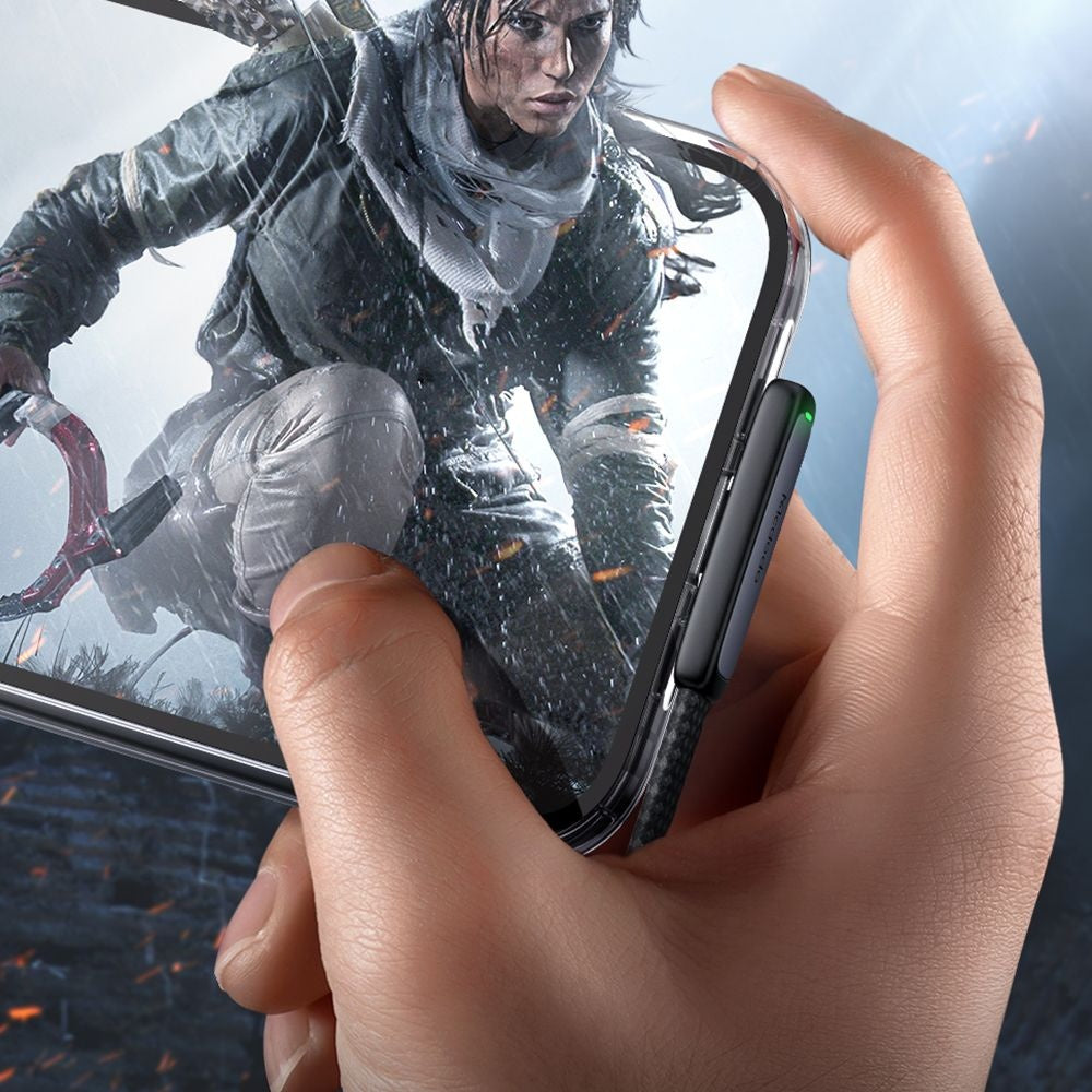 Cavo Dati e Ricarica USB-C - Lightning McDodo CA-3350 Angled, 36W, 1.2m, Nero