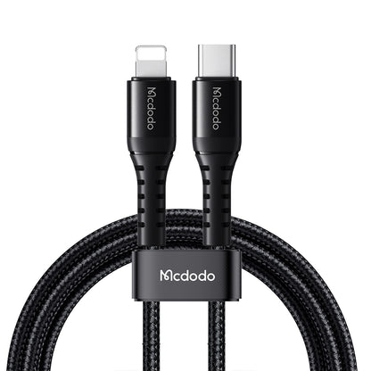 Cavo Dati e Ricarica USB-C - Lightning McDodo CA-5631, 36W, 1m, Nero