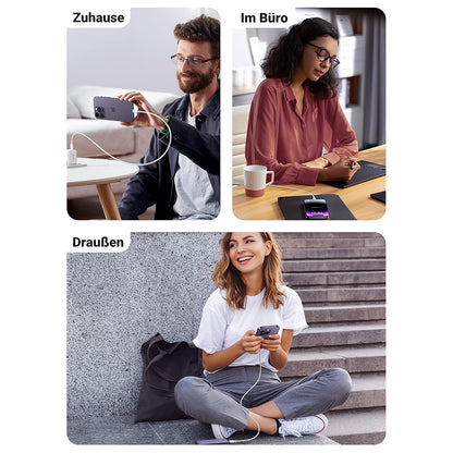 Câble de Données et de Charge USB-C - Lightning UGREEN US171 (10493), 20W, 1m, Blanc