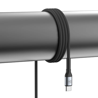 Câble de données et de charge USB-C - USB-C 3MK Hyper N, 240W, 2m, Noir