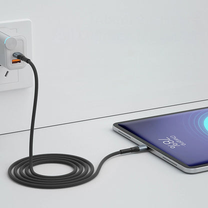 Câble de données et de charge USB-C - USB-C 3MK Hyper N, 240W, 2m, Noir
