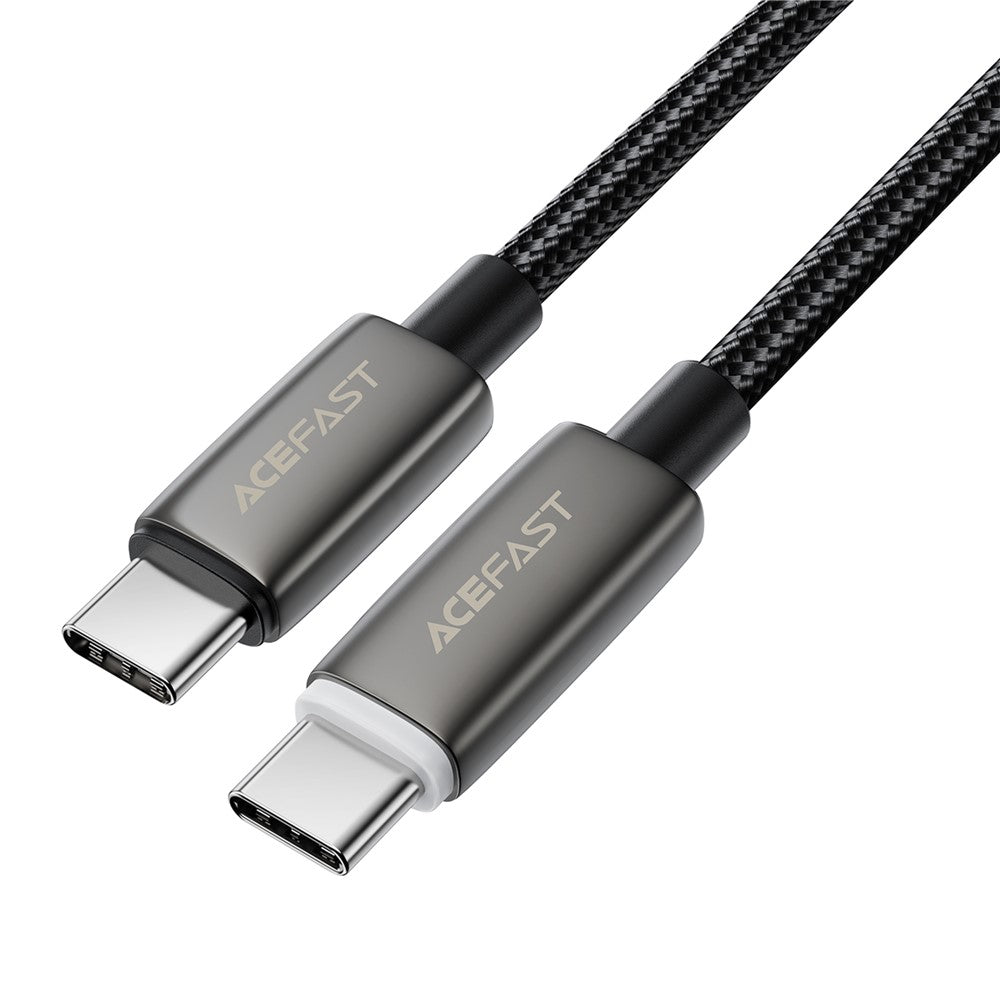 Daten- und Ladekabel USB-C - USB-C Acefast C23-03, 60W, 1,2m, Schwarz