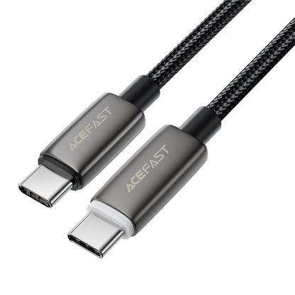 Daten- und Ladekabel USB-C - USB-C Acefast C23-03, 60W, 1,2m, Schwarz