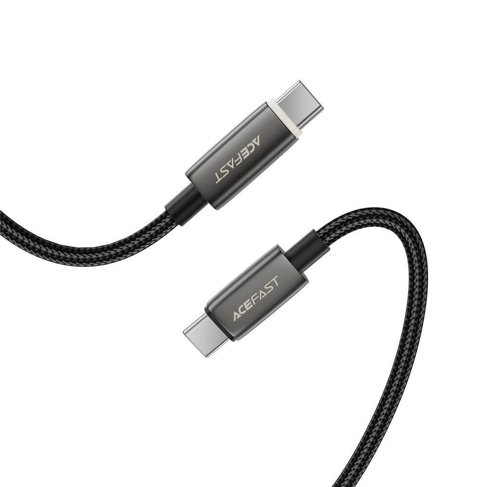 Daten- und Ladekabel USB-C - USB-C Acefast C23-03, 60W, 1,2m, Schwarz