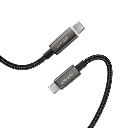 Daten- und Ladekabel USB-C - USB-C Acefast C23-03, 60W, 1,2m, Schwarz