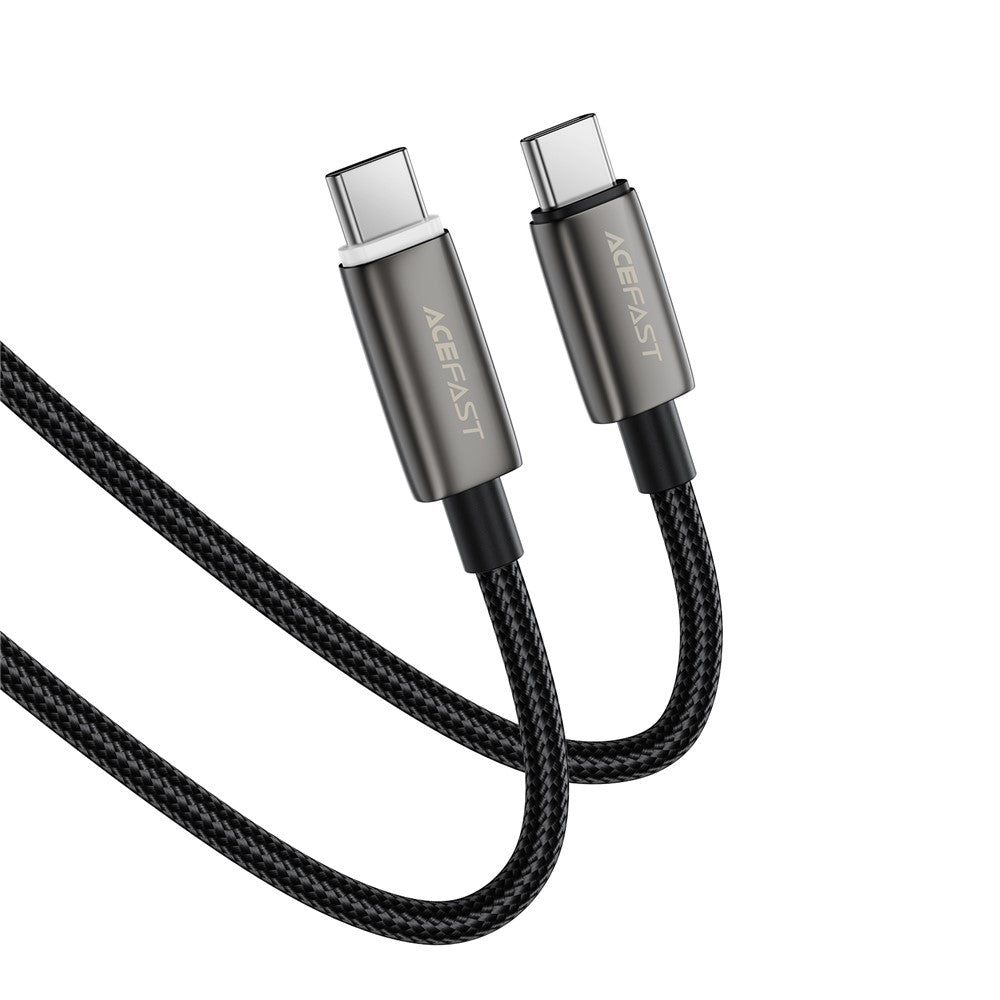 Daten- und Ladekabel USB-C - USB-C Acefast C23-03, 60W, 1,2m, Schwarz