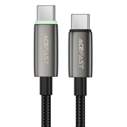 Daten- und Ladekabel USB-C - USB-C Acefast C23-03, 60W, 1,2m, Schwarz