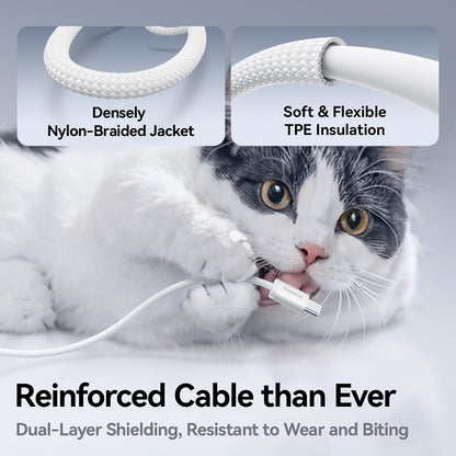 Câble de Données et de Charge USB-C - USB-C Baseus Dynamic 4, 100W, 1m, Noir P10381400111-00