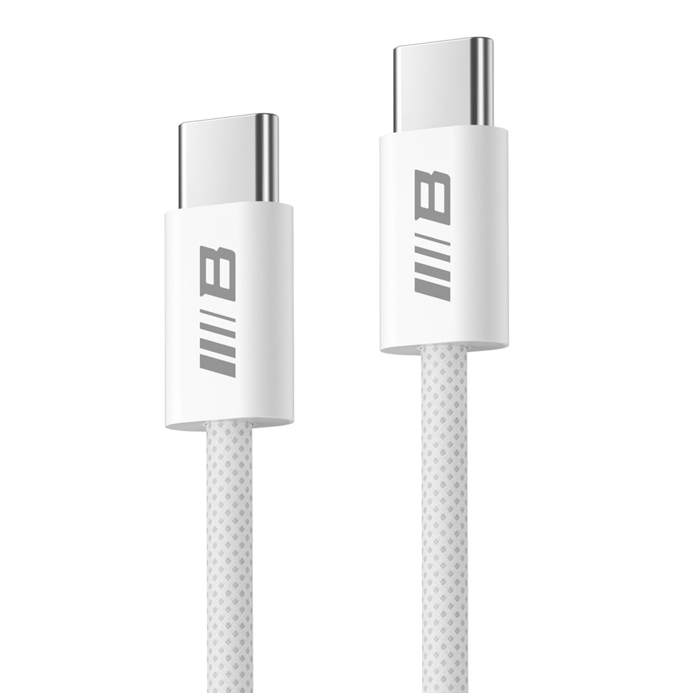 Daten- und Ladekabel USB-C - USB-C Blueo, 100W, 2m, Weiß