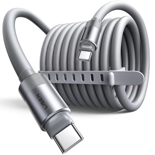 Cavo Dati e Ricarica USB-C - USB-C Lisen L115, 100W, 3m, Grigio YL0126010031