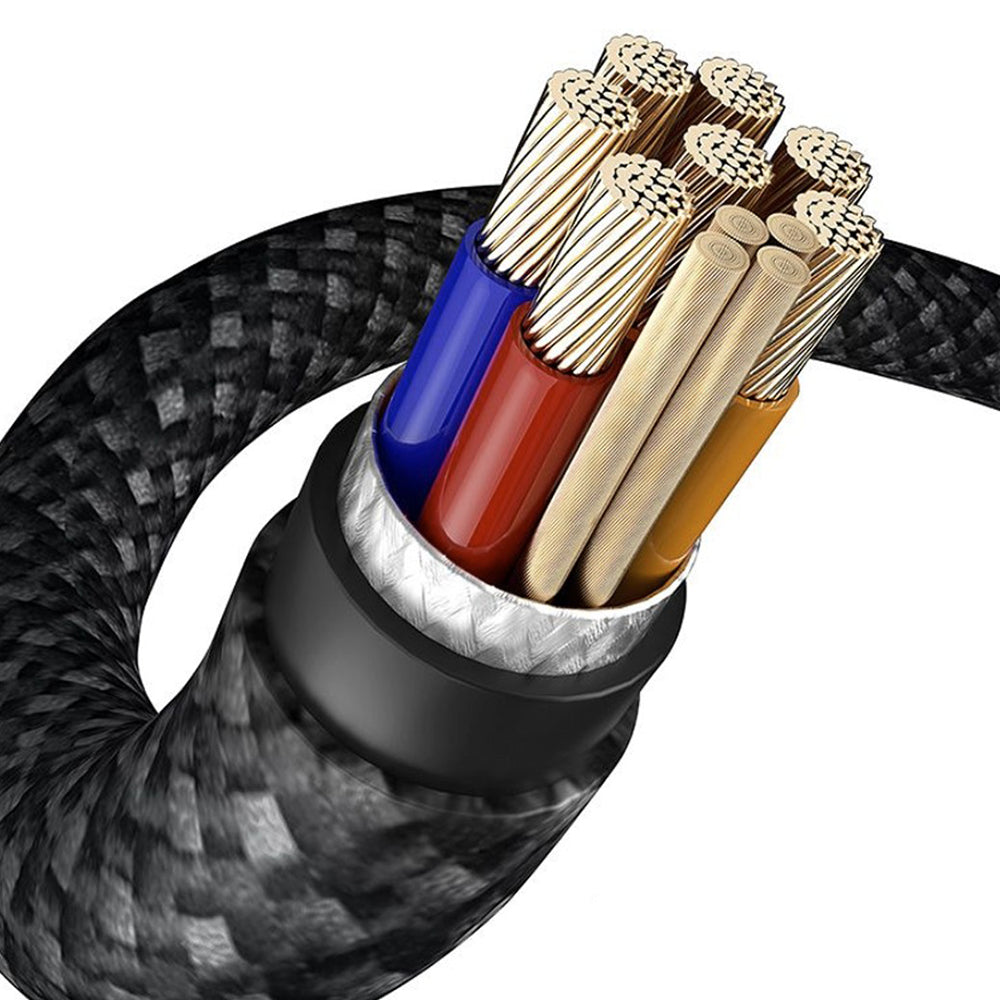 USB-C Daten- und Ladekabel - USB-C Lito LD01, 60W, 1.2m, Schwarz