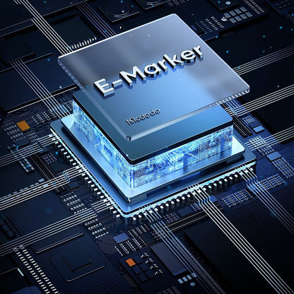 McDodo Ladekabel CA-0140, USB-C - USB-C / MagSafe 3, 240W, 2m, Schwarz