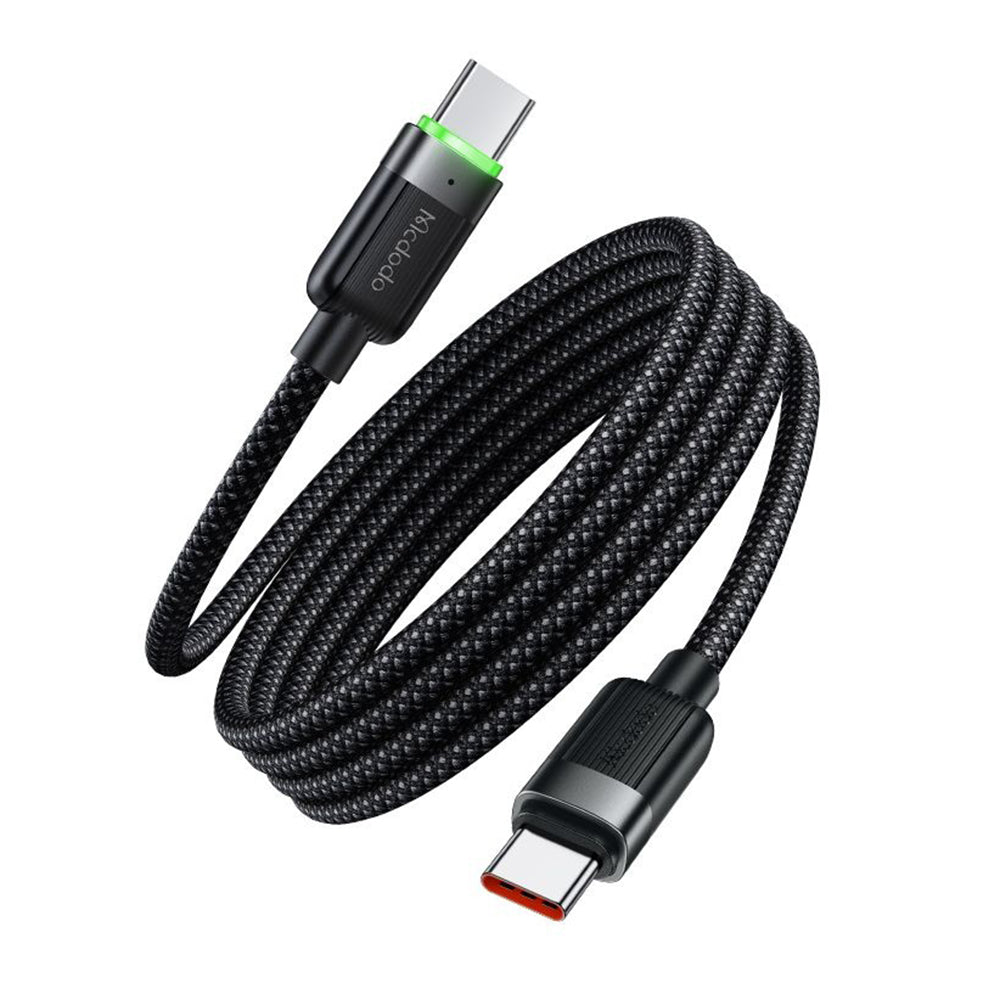 USB-C Daten- und Ladekabel - USB-C McDodo CA-2000 Self Winding, 60W, 1.2m, Schwarz