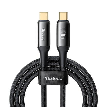 Daten- und Ladekabel USB-C - USB-C McDodo CA-2990, 240W, 1.2m, Schwarz