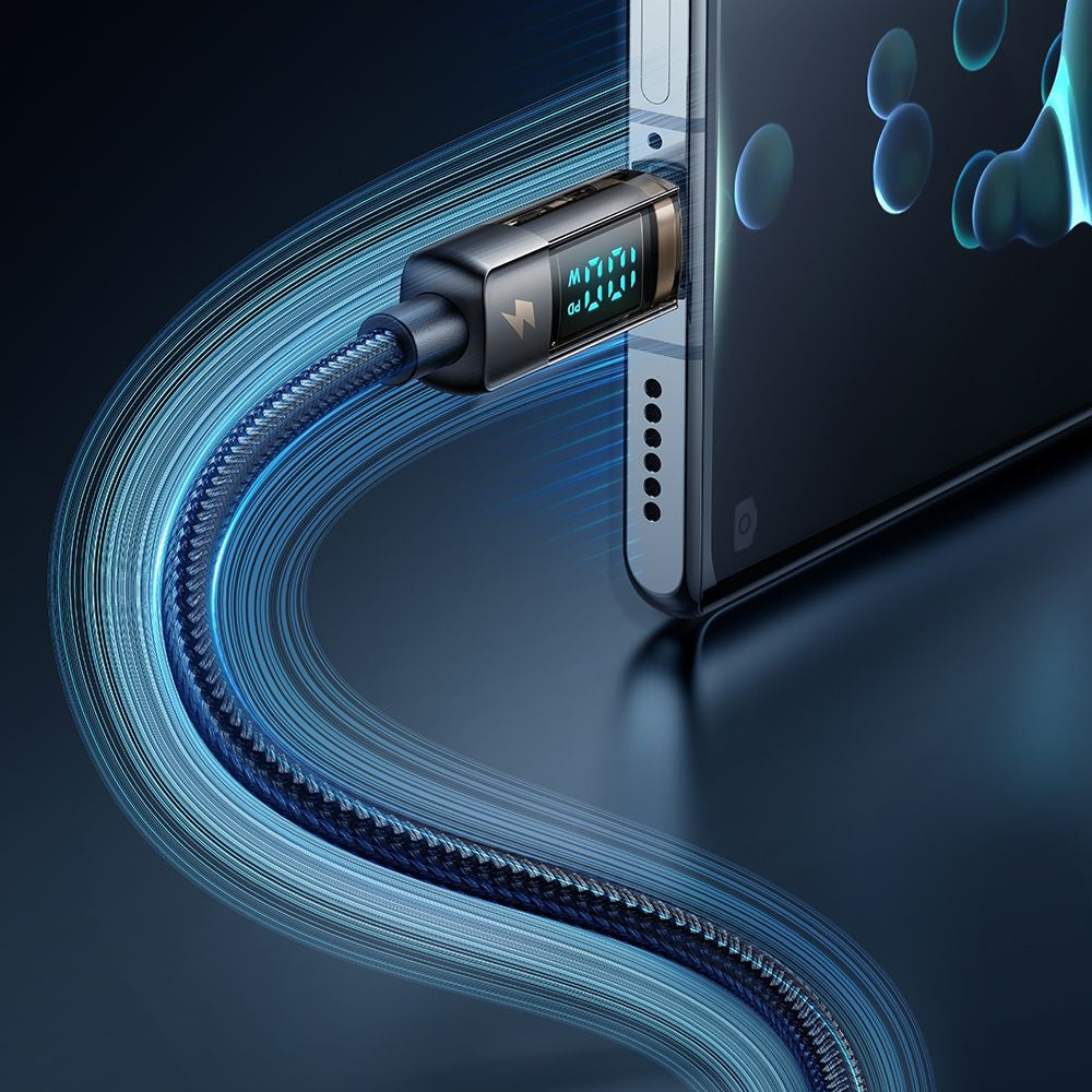 Cavo Dati e Ricarica USB-C - USB-C McDodo CA-3610 Display Auto Power Off, 100W, 1.2m, Nero