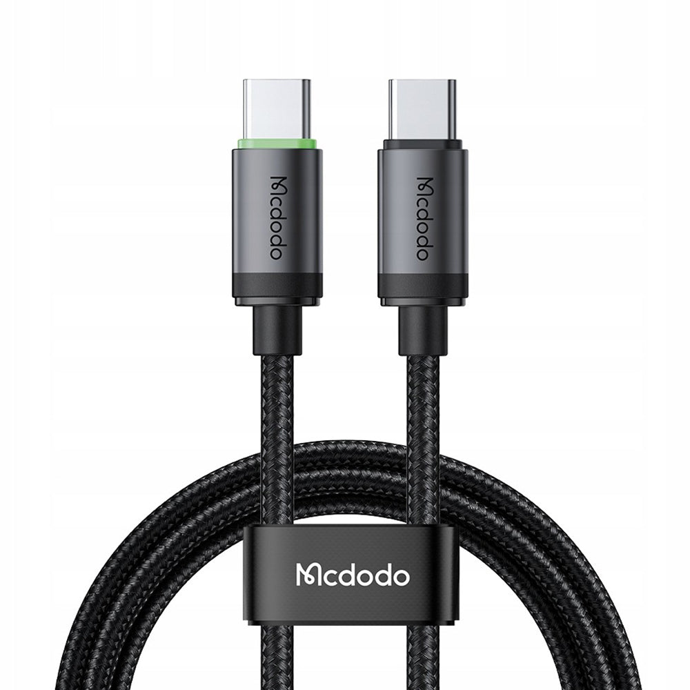 Daten- und Ladekabel USB-C - USB-C McDodo CA-4410, 60W, 1m, Schwarz