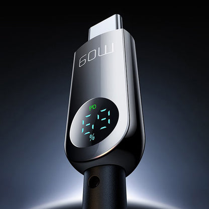USB-C Daten- und Ladekabel - USB-C McDodo CA-4780 Display, 60W, 1.2m, Schwarz