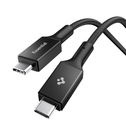 Daten- und Ladekabel USB-C - USB-C Spigen EB10010CC, 100W, 1m, Schwarz