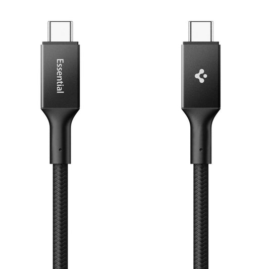 Daten- und Ladekabel USB-C - USB-C Spigen EB10010CC, 100W, 1m, Schwarz