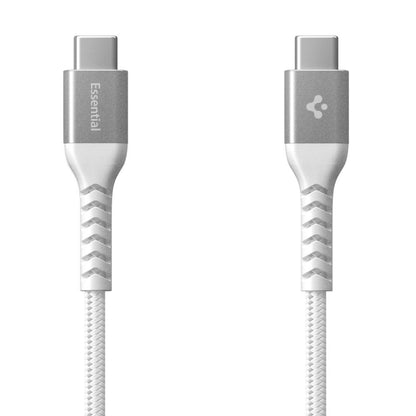 Câble de Données et de Charge USB-C - USB-C Spigen EB10010CCA, 100W, 1m, Blanc ACA11102
