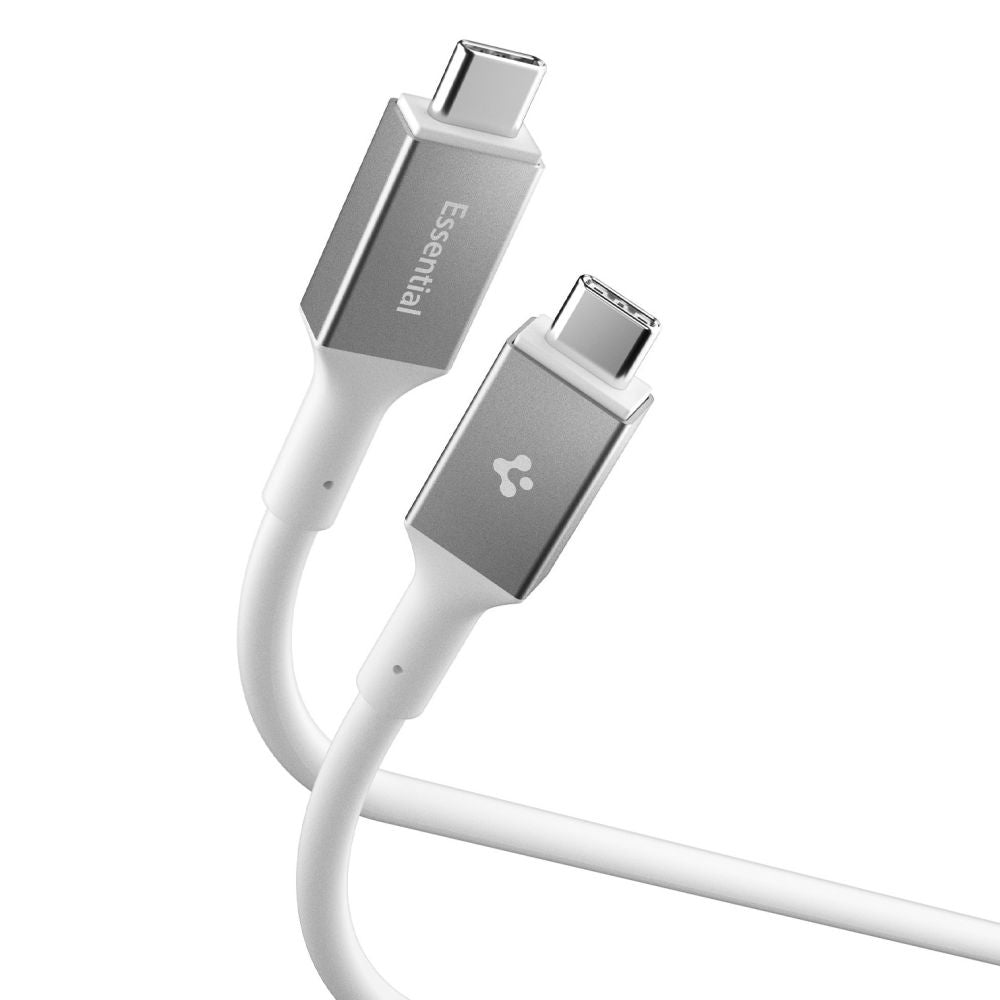 Daten- und Ladekabel USB-C - USB-C Spigen EB10020CC, 100W, 2m, Weiß